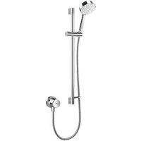 Mira Minimal Single-spray pattern Rear fed Chrome effect Thermostat temperature control Shower kit