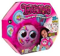 TattooMeez Pink, tattoos for kids to create a personalised teddy bear, with the neon temporary tattoos also suitable skin. Peel, tattoo and unbox, fun personalised gifts for kids.