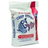 Pets Choice | Fish Food, Koi Carp Sticks | Floating, Highly Digestible & Non-Clouding | Added Spirulina to Enhance Colour (5kg)