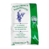 Pets Choice | Fish Food, Pond Pellets | Floating, Highly Digestible & Non-Clouding | Added Spirulina to Enhance Colour (10kg)