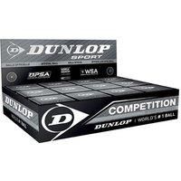 Dunlop Competition Squash Balls - Tube of 3