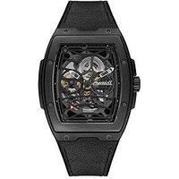 Ingersoll Ingersoll 1892 The Challenger Automatic Mens Watch With Black Dial And Black Pu/Alcantara Strap - I12307