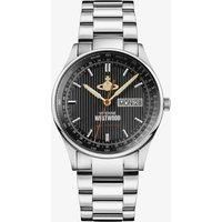 Vivienne Westwood Cranbourne Black Dial Stainless Steel Men’s Watch VV207BKSL