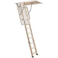 YOUNGMAN ECO S LINE WOODEN TIMBER FOLDING LOFT LADDER HATCH FRAME & HANDRAIL