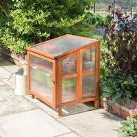 Rowlinson HWCOLDFR1 Hardwood Coldframe, Brown, 60x61x80 cm