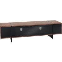 AVF Edge ED160W 1600 mm TV Stand £ Walnut & Black, Black