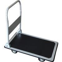 Charles Bentley Heavy Duty Warehouse Folding Platform Trolley Truck 300kg 600lbs