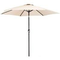 Charles Bentley Garden Metal Patio Umbrella Parasol With Crank & Tilt - Colours