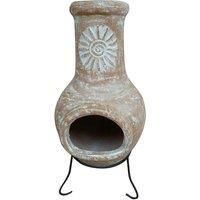 Sol 72 Outdoor Killion Steel Charcoal Chiminea Sol 72 Outdoor  - Beige - Size: 60cm H X 30cm W X 30cm D