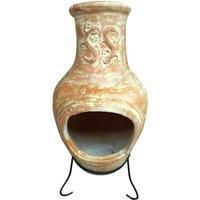 Charles Bentley Large Terracotta Clay Chiminea