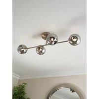 Very Home Lola 4-Light Semi-Flush Ceiling Bar Light