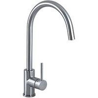 Bristan PST EFSNK BN Pistachio Easyfit Kitchen Sink Mixer Tap with Swivel Spout, Brushed Nickel