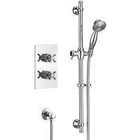 Bristan 1901 Dual Concealed Mixer Shower with Shower Kit