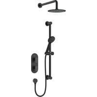 Bristan Frammento Recessed Dual Control Mixer Shower - Black