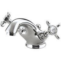 Bristan 1901 Basin Mixer Tap with Pop-Up Waste Chrome (55404)