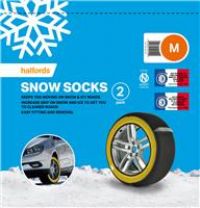 Halfords Snow Socks Medium