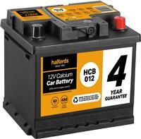 Halfords Hcb012 Calcium 12V Car Battery 4 Year Guarantee