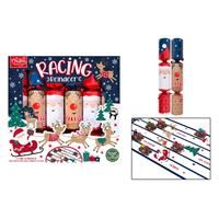 Racing Reindeer 6 Fun Crackers