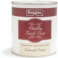 RUSTINS Chalky Finish Paint Kenwood Cream 250ml