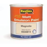 Rustins  Quick Dry Matt Emulsion Paint Magnolia 250ml