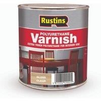 Rustins POGC250 250ml Poly Gloss Varnish-Clear, Clear-250 Ml