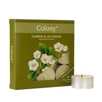 Wax Lyrical Tealights Pk/9 Jasmine & Oudwood