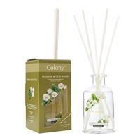 Wax Lyrical Colony Reed Diffuser, Jasmine & Oudwood, 200ml