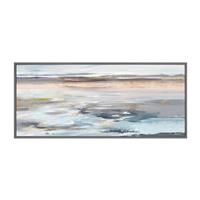 Valeria Mravyan  Eventide Framed Canvas, 59 x 134cm, Blue/Multi