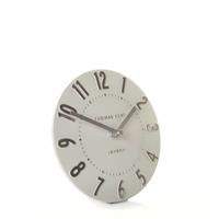 Thomas Kent Mulberry Design Silver Cloud Mantel Clock - 6" London