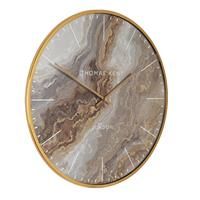 Thomas Kent Oyster Wall Clock, 26", Bronze