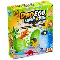 Dino Egg Smash 'N' Dig Set - 9 Piece Set - The Dig Team - Dinosaur Toys - For Kids - Activity Toys