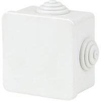 Vimark 6-Entry Square Junction Box with Knockouts 82mm x 52mm x 82mm (999VT)