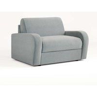 Jay-Be Deco Snuggler Sofa Bed With E-sprung Mattress - Brushed Twill Sky