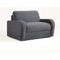 Jay-Be Deco Snuggler Sofa Bed With E-sprung Mattress - Brushed Twill Admiral