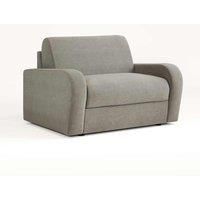 Jay-Be Deco Snuggler Sofa Bed With E-sprung Mattress - Brushed Twill Smoke