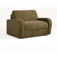 Jay-Be Deco Snuggler Sofa Bed With E-sprung Mattress - Cosy Chenille Hedge