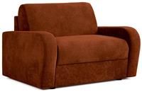 Jay-Be Deco Snuggler Sofa Bed With E-sprung Mattress - Cosy Chenille Foxy