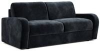 Jay-Be Deco Sofa Bed With E-sprung Mattress - Three Seater - Luxe Velvet Charcoal