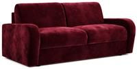 Jay-Be Deco Sofa Bed With E-sprung Mattress - Three Seater - Luxe Velvet Shiraz