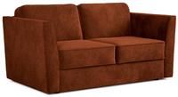 Jay-Be Elegance Fabric 2 Seater Sofa Bed - Orange