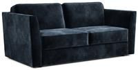 Jay-Be Elegance Velvet 3 Seater Sofa Bed - Charcoal