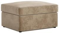 Jay-Be Fabric Footstool Sofa Bed - Stone