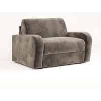 Jay-Be Deco Snuggler Sofa Bed With E-sprung Mattress - Luxe Velvet Mink