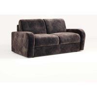 Jay-Be Deco Sofa Bed With E-sprung Mattress - Two Seater - Luxe Velvet Steel