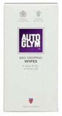 Autoglym Bird Dropping Wipes [RBDW] Box of 10 Wipes