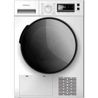 Statesman THP18W Heat Pump Tumble Dryer, 8Kg Load Capacity, LED Display, 16 Programmes, Anti Crease, Child Lock, White