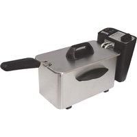 Igenix IG8015 Stainless Steel Mini Deep Fat Fryer, 1.5 Litre Capacity