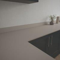 Metis Solid Surface Worktop 3050 x 620 x 15mm in Brown Fleck Composite