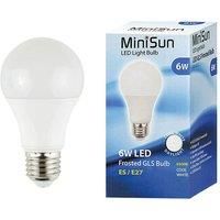 MiniSun LED 6W 10W 15W BC B22 ES E27 GLS Light Bulbs Warm Cool White A+ Lighting