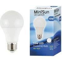 MiniSun High Power 10w LED ES E27 SMD GLS Energy Saving Long Life Bulb - 6500K Cool White